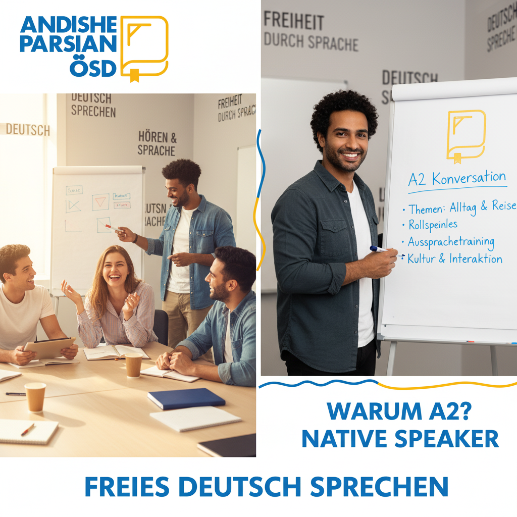 کلاس مکالمه آزاد آلمانی سطح A2