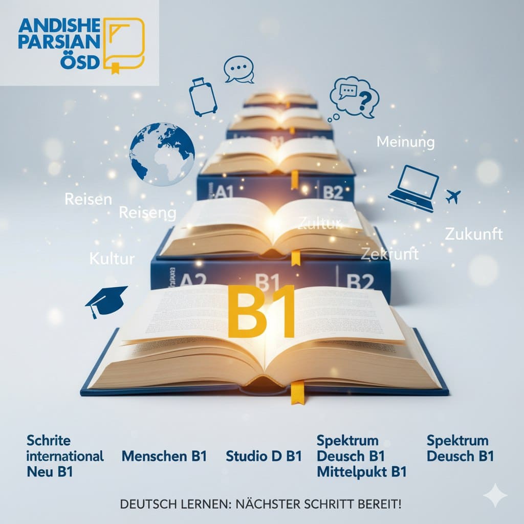 کتاب های آموزشی آلمانی سطح B1