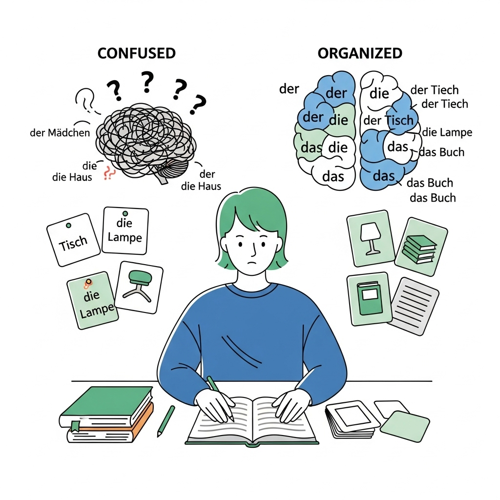 ۱۰ اشتباه رایج در یادگیری واژگان آلمانی و راهکارهای طلایی برای رفع آن‌ها